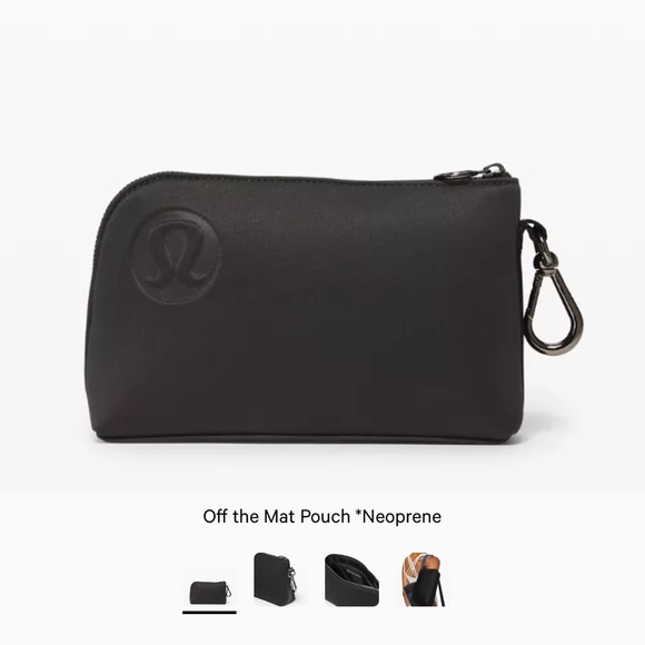 lululemon athletica Handbags - LULULEMON Off The Mat Pouch Neoprene